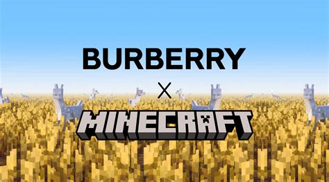 burberry collaborations|burberry minecraft collab.